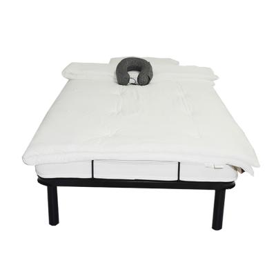 China Adjustable (Height) Best Selling Queen Folding Bed Adjustable Base New Iron Bed Frame for sale