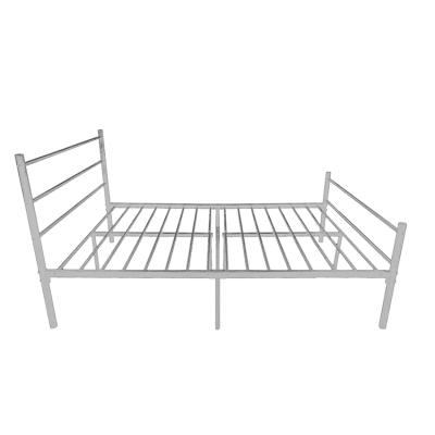 China (Others) Lovely Color Cheap Camping Beds Adjustable Gray Folding Bed Frame For Guests Children for sale