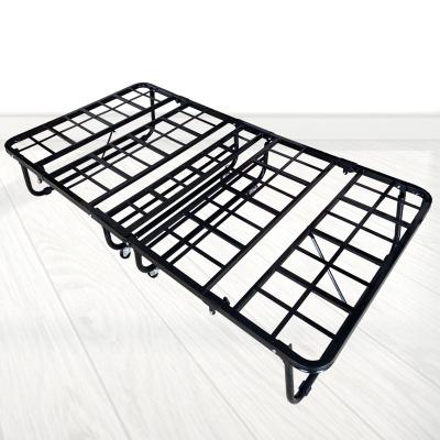 China Factory direct foldable metal school student Folding Loft rollaway bed strong bed children bed for sale