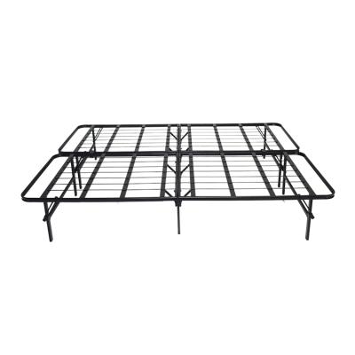 China Metal Bed Manufacturers Direct Cheap Foldable Mattress Bed Frame With Mattress for sale