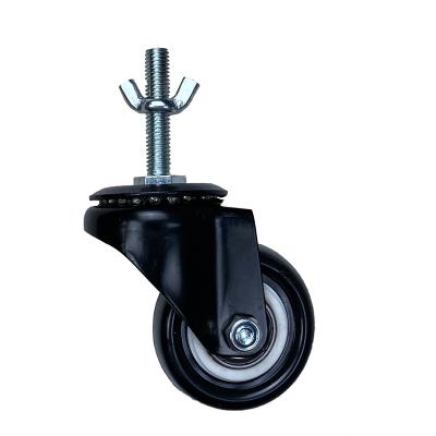 China Traditional 100kg 150kg 230kg load capacity and industrial application polyurethane wheels caster for sale