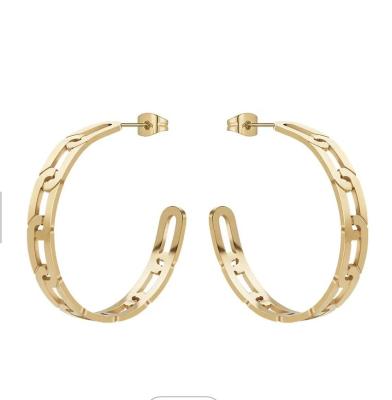 China 14K Gold Plated Thick Hoop Earrings Pack Chunky Hoops Set Hypoallergenic Small Hoop Jewelry Te koop