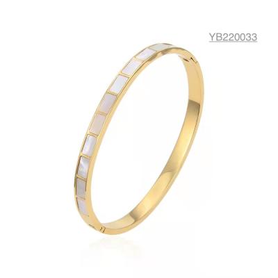 China Niche Brand Shell Bangle Bracelet for sale