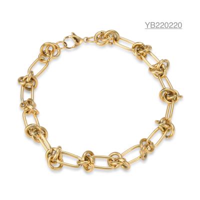 Chine ODM Mens Hip Hop Bracelets Marque Heavy Industry Gold Chain Bangle à vendre