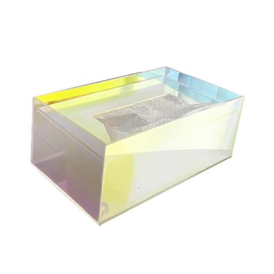 China Washcloth Storage Box Wall Hanging Towel Cardboard Acrylic Transparent Transparent Drawing Toilet Non-perforated Paper Towel Box for sale