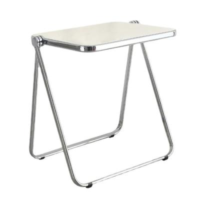 China Factory Adjustable Custom Logo Acrylic (Size) Folding Table TV Tray Table Coffee Tables for sale