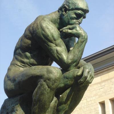 China China factory reproduction famous rodin bronze statue the thinker for sale for sale