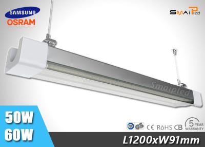 China 60W 120cm LED Tri Proof Light , Linkable Waterproof 12v LED Lights Tube for sale