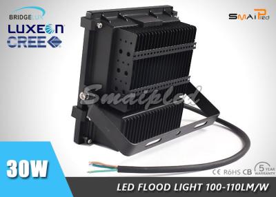 China 30 Watt SMD Industrial Outdoor LED Flood Lights Bridgelux 3030 With CE for sale