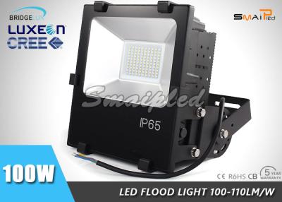 China Waterproof Ra82 277V Outdoor LED Flood Lights , Train Station Led Spot Flood Lights for sale