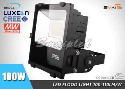 China Natural White 4000K Outdoor LED Flood Lights 100W Beam Angle 100 Degree for sale