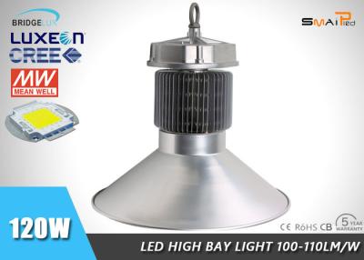 China 120w 4000 - 5000K IP65 CE Industrial LED High Bay Lighting With Constant Current Driver for sale