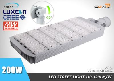 China Highway Brightest 200w High Power LED Street Light 6000K Cool White for sale