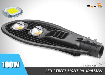 China High Performance Outdoor LED Street Lights 100W With Epistar Chips for sale