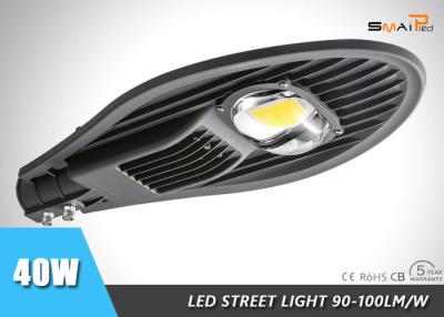 China High Power 40W LED Street Light CCT 3000K / 4000K / 5000K / 6000K for sale