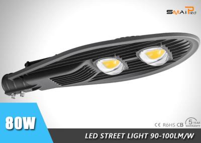 China High Lumen Bridgelux IP66 Waterproof LED Street Light Fixtures 80 Watt for sale