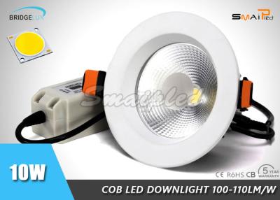 China 4 Inch Recessed LED Downlights 10w , IP44 LED External Downlights for sale