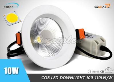 China Energy Saving Recessed LED Downlights , 4 Inch COB LED Down Light for sale