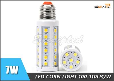 中国 環境友好的で暖かい白 3000K 7w LED のトウモロコシの球根 E14 95 - 105LM/W 販売のため