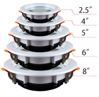 China Good Quality Modern 7W 10W 15W 20W 30W Led Down Light Die-casting Aluminum COB Led Downlight for sale