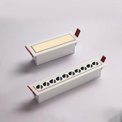 China Modern Linear Lighting Indoor Dimmable LED Ceiling Light Commercial And Contemporary Linear Desk Shape for sale