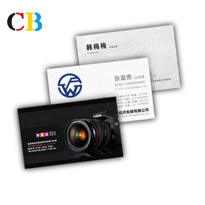 China Round corner leather business card printing printed nfc business card printing UV business card for sale