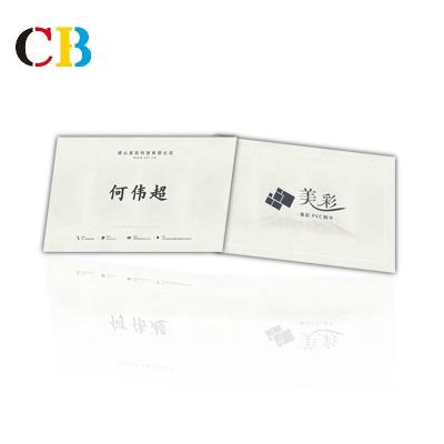 China Mirror Round Corner Business Card Printing Origami Business Card Printing Reflective Business Card Printing for sale