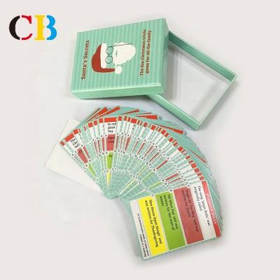 China Mileage Round Corner Custom Printed Baby Playing Cards Oracle Card Custom Printing Drinking Playing Card Custom Printing for sale