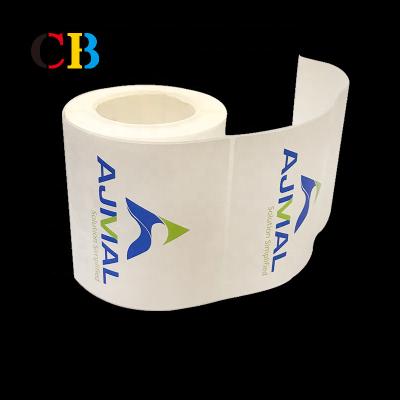 China Waterproof Roll Sticker Label Printing Machine Custom Printed Waterproof Labels For Custom Swimwear Lip Gloss Tubes Labels Sticker Printing for sale