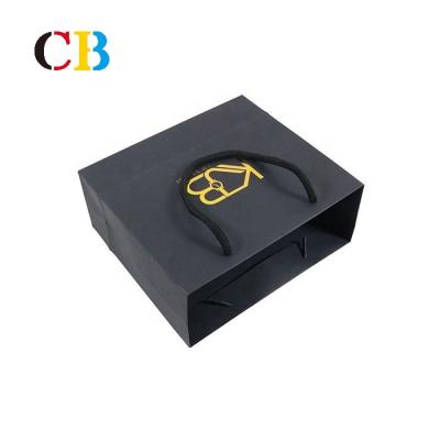 China Recyclable Kraft Paper Gift Bag Kraft Paper Bag With Wide Handle Kraft Paper Bag Bottom for sale