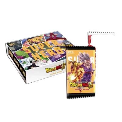 China Thick Oka Seven Dragon Ball Card New Super Theater Series Limited Alloy Enamel Card Trading Card Round Corner Toys Christmas for sale