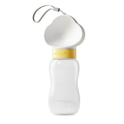 China Sustainable Food Grade Safer Material Big Diameter Easy To Drink Outdoor Pet Drinking Bottle for sale