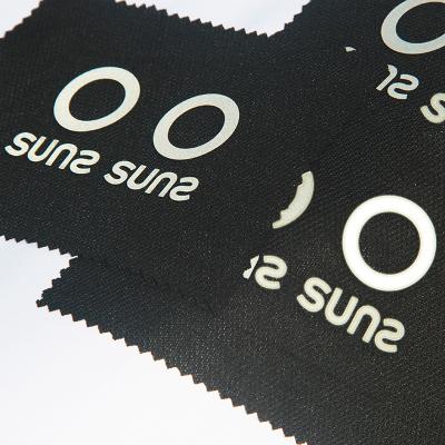 China Viable Silver PVC Rubber Patch Supplier Logo Silicone Rescue Design Apparel Design Reflective Heat Transfer Label Iron On Garment for sale