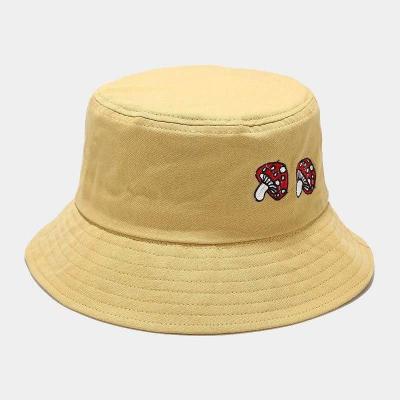 China New Design Fashion Character Cotton Custom Service Custom Logo Wholesale Bucket Hat For Unisex for sale