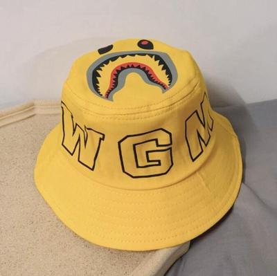 China Good Quality 100% Cotton Outdoor Sun Hat Character Finishing Simple Custom Hat / Bucket Hat In Bulk for sale