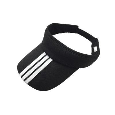 China High quality custom made 100% cotton embroidered character logo visor for unisex for sale