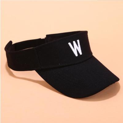 China Wholesale Cheap 100% Cotton Visor Hat Custom Cotton Sun Visor Hat For Unisex for sale