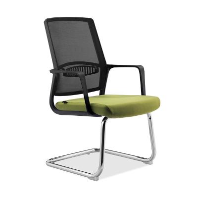 China Modern Rainbow Height Quality Mesh Conference Office Chair Computer Desk Chair Staff Chair for sale