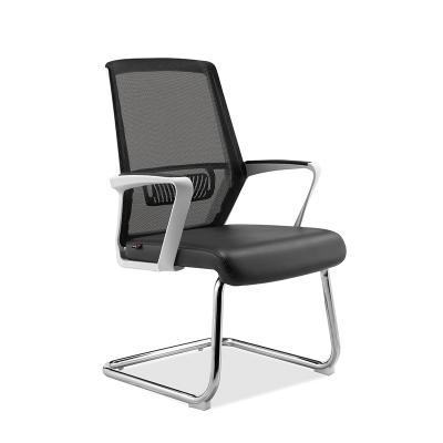 China Rainbow (Height)Adjustable Rainbow Best Price Hot Selling High Quality Black Ergonomic Mesh Office Chair Without Wheel for sale