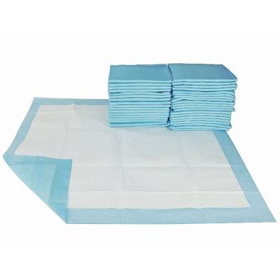 China White Super Absorbent Ultra Absorbent Plain Weave Under Pad Diaper Incontinence Bed Underpad Disposable Surgical Adult Underpads for sale