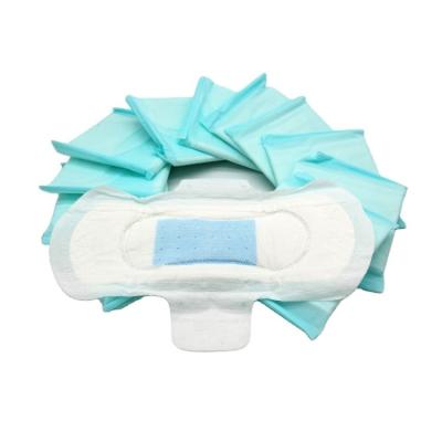 China OEM Breathable High Quality Female Menstrual Cotton Wholesale Private Label Lady Size 240 Period Sanitary Pad for sale