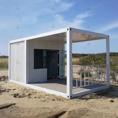 China Modern luxury flat pack container house prefab modular flat pack house for sale for sale