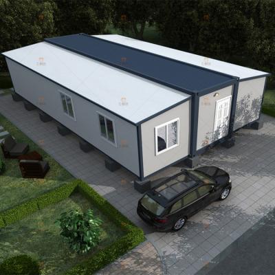 China Modern Easy Assemble Expandable 40ft Luxury Prefab Container House Vacation Villa Villa For Sale for sale