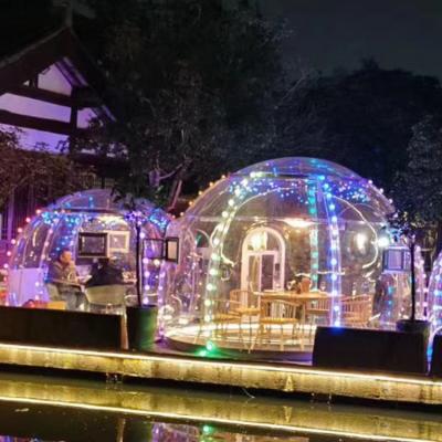 China Water Proof / Large Outdoor Bubble Dome Garden Igloo PC Hotel Fireproof Transparent Tent House For Sale Event for sale