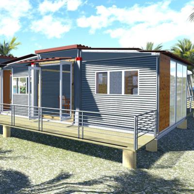 China Modern Modular Mobile Prefab Expandable Container Living Room 20ft Container House 40ft Expandable Container House for sale