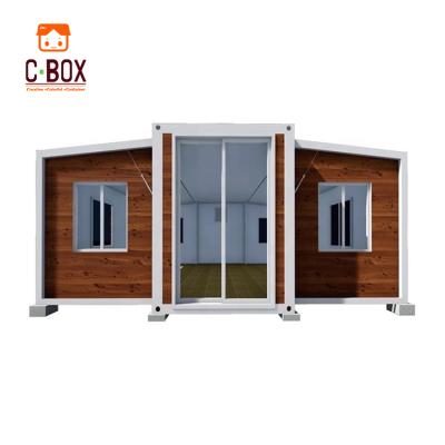 China Modern Prefab Cafe Bar And Restaurant House 40ft 3 Bedrooms Expanding Container Building for sale