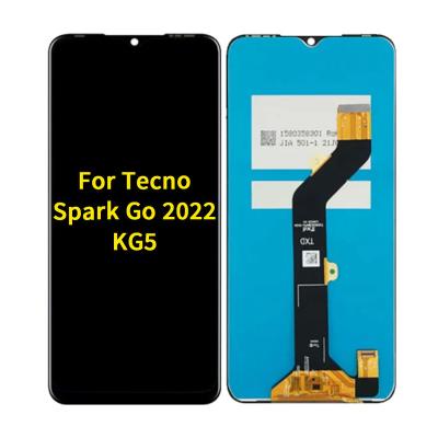 China high brightness & High Saturation Mobile Phone LCDs For Tecno Models All Original Touch Screen Display For Tecno Spark Put LCD 2022 KG5 for sale