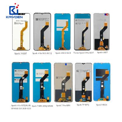 China high brightness & High Saturation Phone Parts LCD Display Assembly Mobile Phone Show LCD Replacement For Tecno Bd1/Bd4 for sale