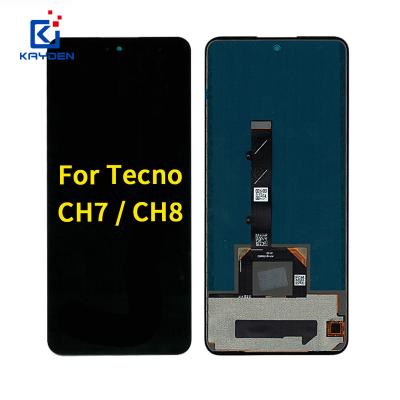 China high brightness & High Saturation LCD For Tecno Models All Mobile Phone For Tecno LCD Touch For Tecno Premier Ch8/Ch9/Camon 18 for sale