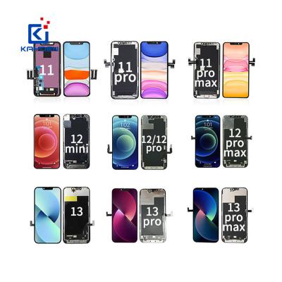 China high brightness & High Saturation Mobile Phone LCDs For Iphone All LCD Display Replacement Lcd Screen Digitizer Model For Iphone All Model for sale